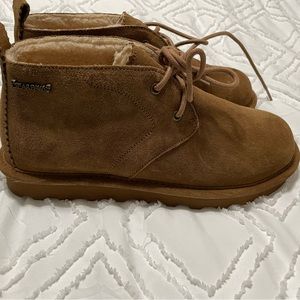 Bear paw booties size women’s 9 hickory brown